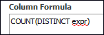 Column Formula